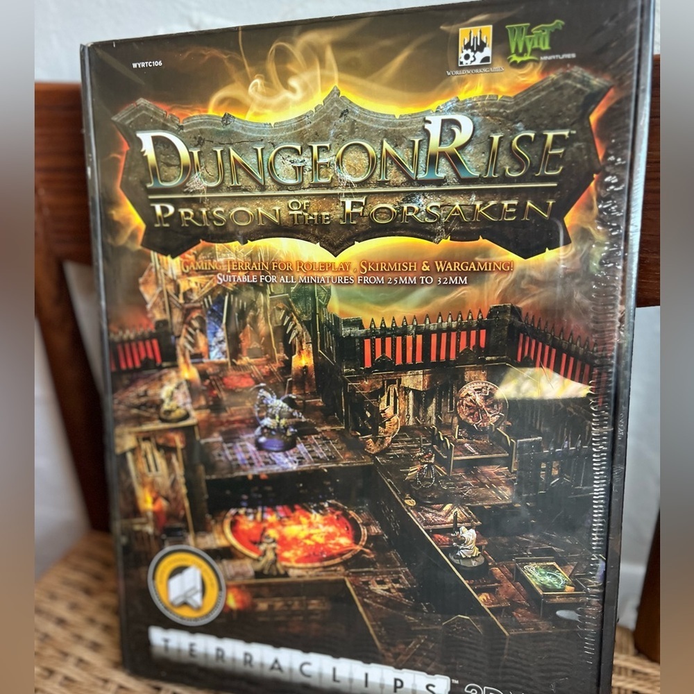 DungeonRise – Prison of the Forsaken (TerraClips 3D Modular RPG Terrain) | NEW